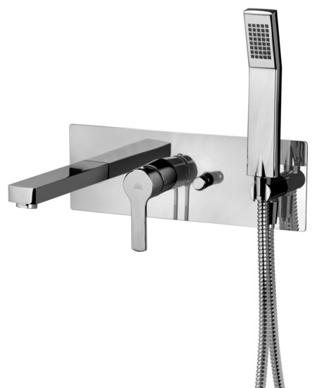 Paffoni WS001CR Complete inbouw bad/douchemengkraan WEST Chroom 102 WS001