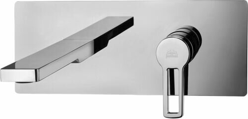Paffoni WS104CR Inbouw wastafelmengkraan WEST Chroom WS104