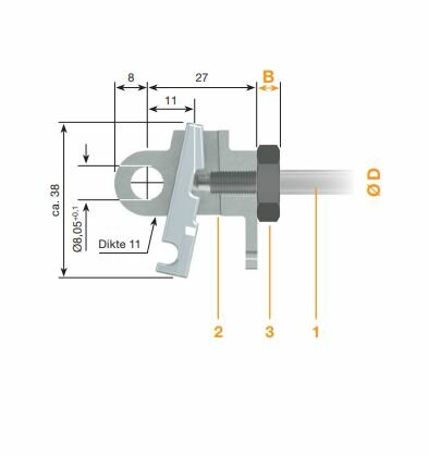 Stabilus 007409 bediening M10