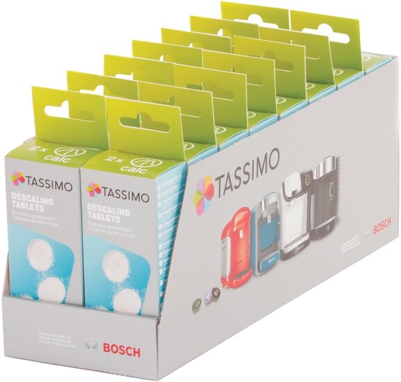 Siemens Bosch 00311916 TASSIMO Entkalkungstabletten 64x 18 Gramm