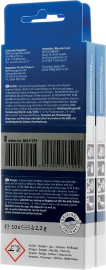 Siemens Bosch 00311979 Reinigungstabletten f&uuml;r Kaffeemaschinen 20 St&uuml;ck