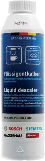 Siemens Bosch 00312010 Entkalker f&uuml;r Kaffeemaschinen, Wasserkocher und Dampfgarer 250 ml