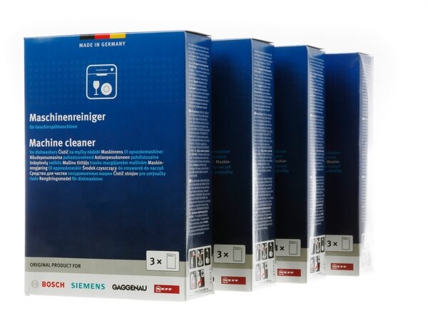 Siemens Bosch 00312257 Machinereiniger voor vaatwassers 3x45g 4 x 3 stuks