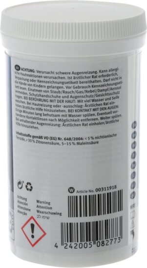Siemens Bosch 00312330 Ontkalker voor vaatwassers en wasmachines- poedervorm