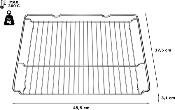 Siemens Bosch 00577170 Universal baking and roasting rack for ovens
