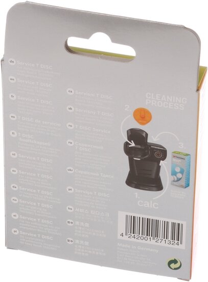 Siemens Bosch 17001491 Tassimo service T-disc oranje