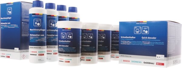 Bosch Siemens 00312268 Set Entkalker Pflegemittel Geschirrsp&uuml;ler