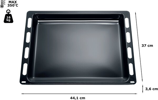 Bosch Siemens 00664049 Multifunctional enameled roasting pan