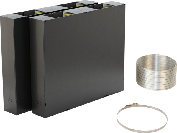 Bosch Siemens 17005508 Kit de d&eacute;marrage de recirculation int&eacute;gr&eacute; cleanAir Plus filtre &agrave; charbon anti-allergie et anti-vis 80 cm