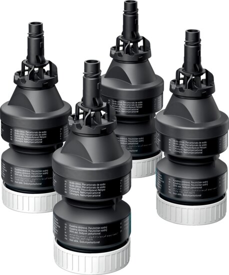 Bosch Siemens 17006129 Reinigingscartridges set 4 CLS10040  Gaggenau