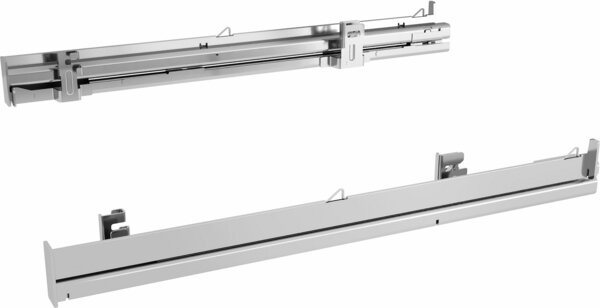 Bosch Siemens 17007259 Fully extendable rails, level-independent Clip rail fully extendable, stainless steel