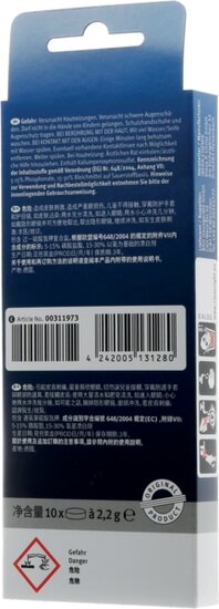 Bosch Siemens 00311973 Reinigingstabletten4242005131280