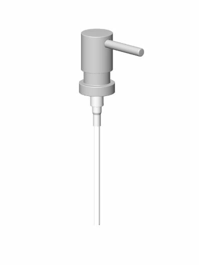 Dornbracht 90101053501-06 lotionhouder platina geborsteld
