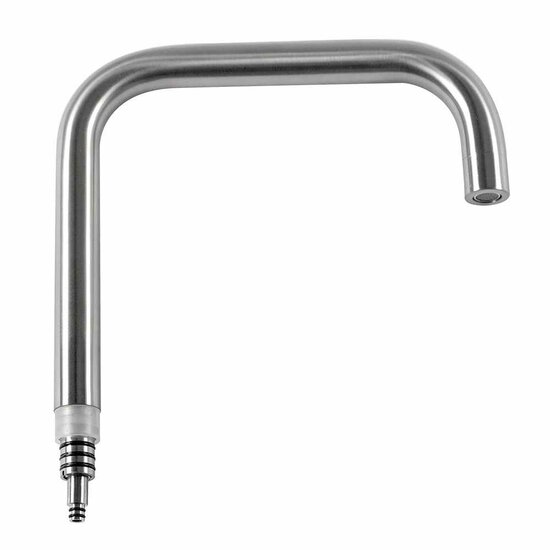 Selsiuz 350216.4 uitloop haaks inox