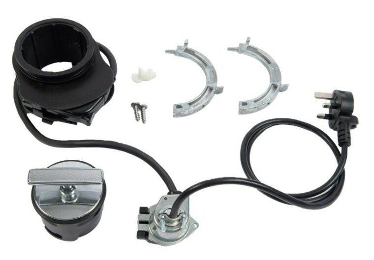 InSinkErator CCKIT-00A Evolution Batch Feed Adapter Cover Control Kit, Zwart