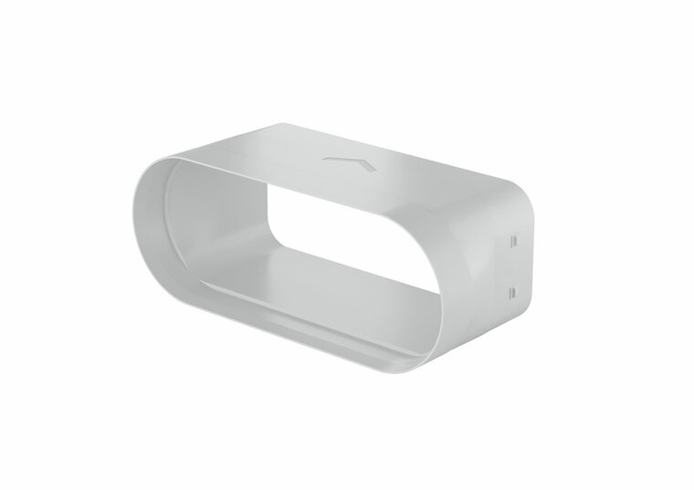 Airpart 4051005 P-BA 150 adapter, Verbindingselement, lichtgrijs