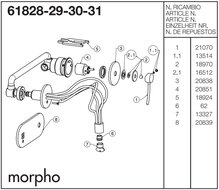 Newform Morpho 61828 onderdelen