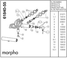 Newform Morpho 61840-61855 onderdelen