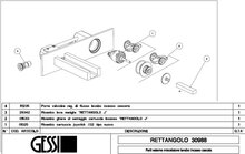 Gessi Rettangolo 30988 onderdelen