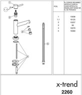 Newform X-Trend 2260 onderdelen