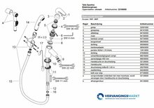 Hansgrohe Talis Sportive 32100000 onderdelen