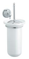 Damixa 3731200 tradition toiletborstelset chroom (keramisch)