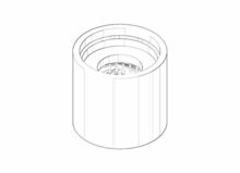 Dornbracht 90230101420-06 Perlator platina mat