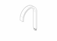 Dornbracht 90282215800-00 Uitloop chroom