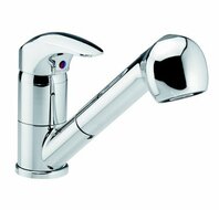 Damixa 1012000 space keukenmengkraan chroom (met handdouche)