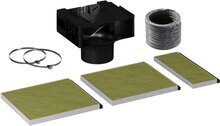 Bosch Siemens 17008033 Clean Air Plus recirculatieset afzuigkappen inclusief 3 filters