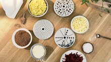 Bosch Siemens 17008295 VeggieLove Set passend f&uuml;r MUM8 und MUM6 K&uuml;chenmaschinen