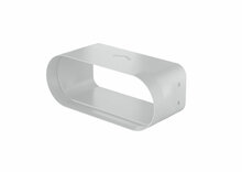 Airpart 4051005 P-BA 150 adapter, Verbindingselement, lichtgrijs