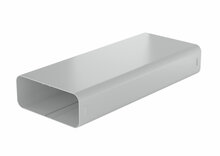 Airpart 4051001 P-VRO 150 vlakke buis, Luchtafvoerbuiz, lichtgrijs