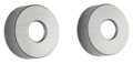 Damixa 1364346 acc rozetten 3/4&quot; (set) staal pvd