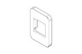 Dornbracht 092771020-06 Rozet platina mat