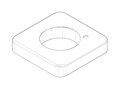 Dornbracht 092771010-00 Rozet chroom