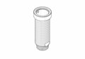 Dornbracht 093001196-06 Aansluiting platina mat