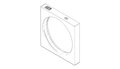 Dornbracht 092767011-00 Rozet chroom