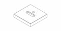 Dornbracht 092767007-06 Rozet platina mat