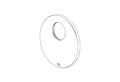 Dornbracht 091102262-00 Rosette chrome