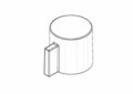 Dornbracht 092067006-06 Greep platina mat