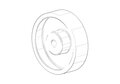 Dornbracht 082797501-00 Rozet chroom