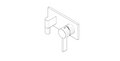 Dornbracht 04110302603-00 Aansluiting chroom