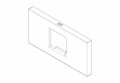 Dornbracht 092779009-06 Rozet platina mat