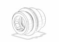 Dornbracht 092403019-06 Nippel platina mat