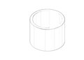 Dornbracht 092102113-06 Cap/sleeve platinum matte