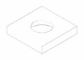 Dornbracht 092779006-06 Rozet platina mat