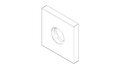 Dornbracht 092778043-00 Rozet chroom