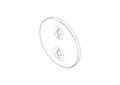Dornbracht 091102242-00 Rosette chrome