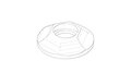Dornbracht 092737004-00 Rosette chrom